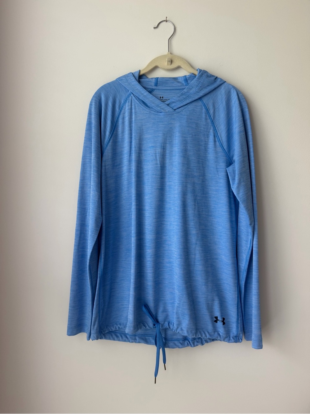 Under Armour Sky Blue Hooded Athletic Pullover